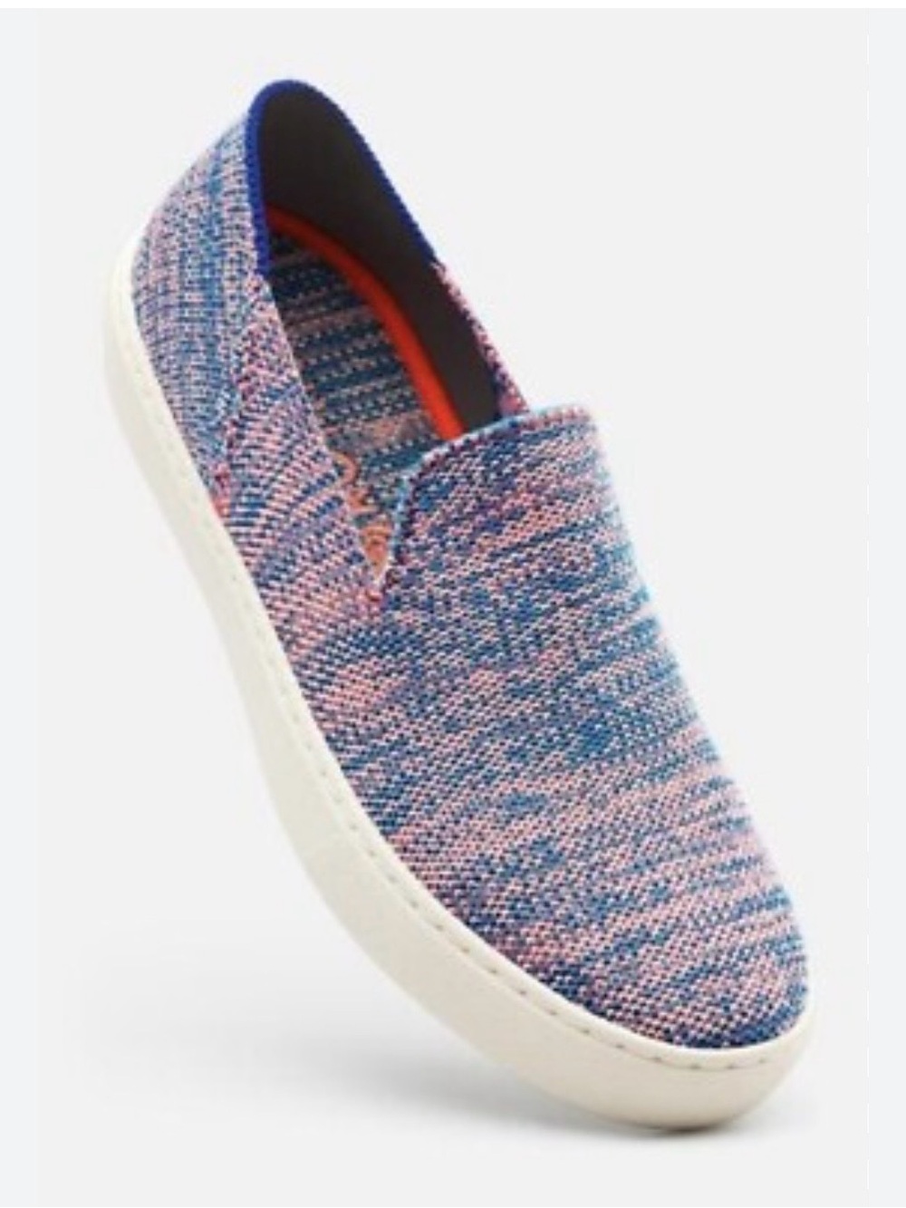 Rothy’s Turquoise Melange retired Slip-on Sneaker. Size 9